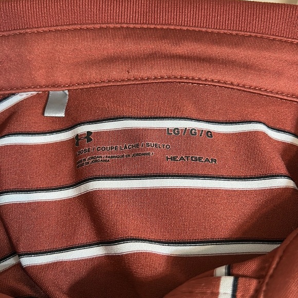 Unser Armor Golf Shirt -rust color - Picture 2 of 4